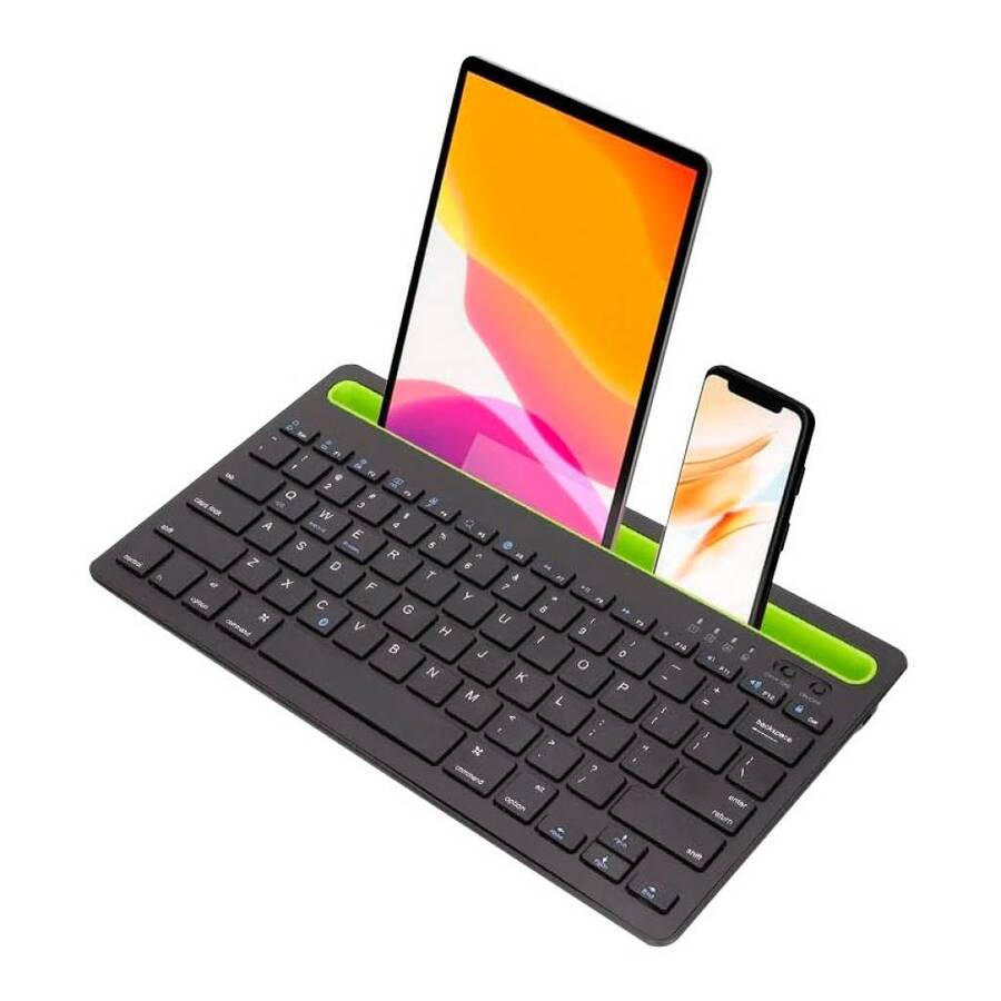 Teclado Inalambrico con Soporte para Celular o Tablet