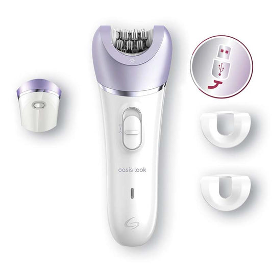 Depiladora Inalámbrica GAMA Oasis Look USB 220V