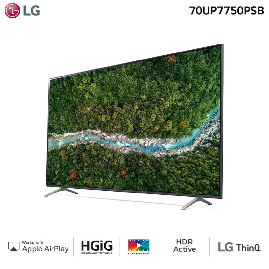 Tv LG 70" UHD 4K AI Smart Tv WebOS