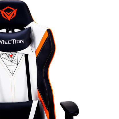 Silla Gamer Meetion MT-CHR15 Negra y Naranja