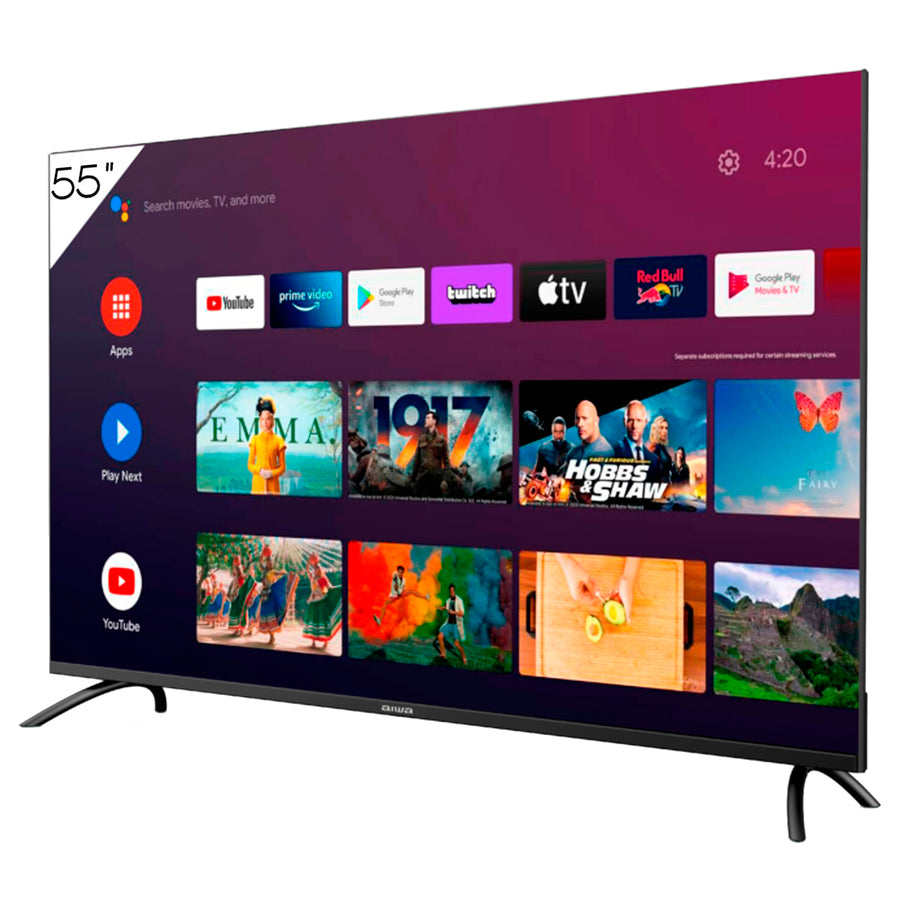 Tv Led Aiwa 55" Smart tv UHD 4K Google TV