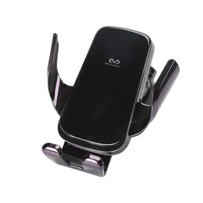 Soporte para auto Miccell con carga inalámbrica y agarre pin