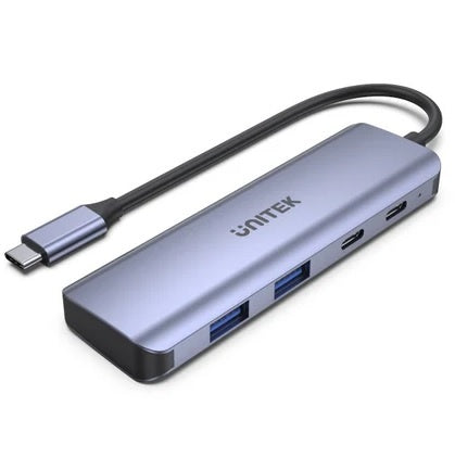 HUB USB-C Unitek 4 en 1 H1107Q