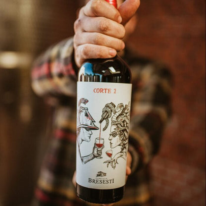 Vino fino blend reserva Bresesti corte 3 / 750cc
