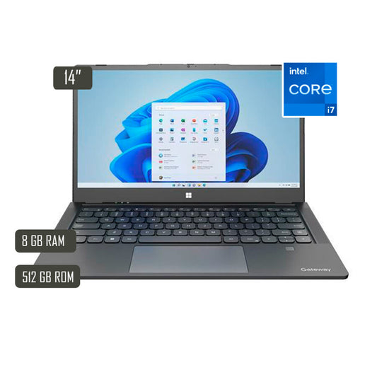 Notebook Gateway 14" Táctil  I7 8GB 512GB W11