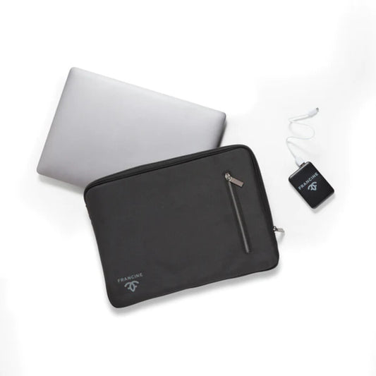 Funda Para Notebook Francine 14" + Powerbank 4000mAh Negro