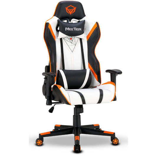 Silla Gamer Meetion MT-CHR15 Negra y Naranja