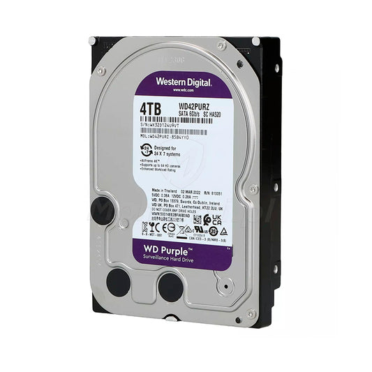 Disco duro HDD 3.5" 4TB Western Digital Purple