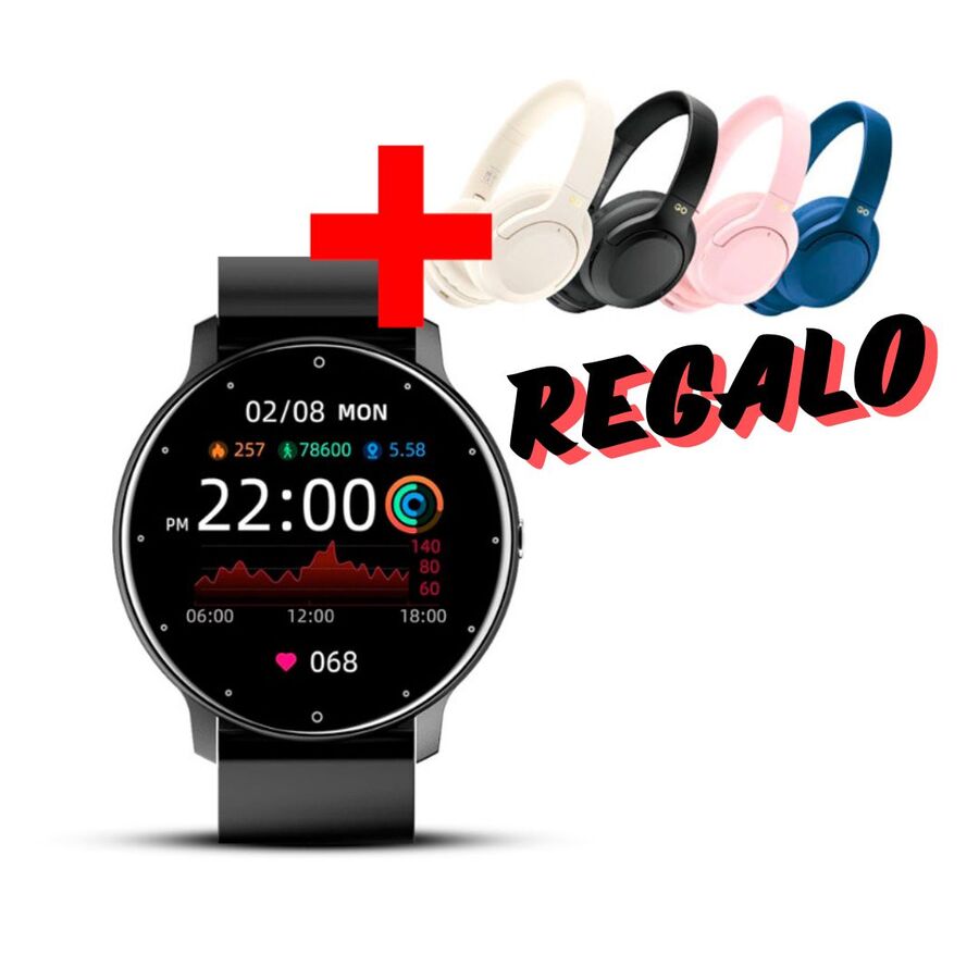 Reloj Smartwatch Gravity ZL02 Pro + Auricular BTWH0