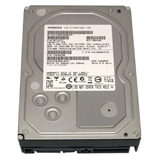 Disco duro HDD 3.5" INT SATA 3TB Hitachi