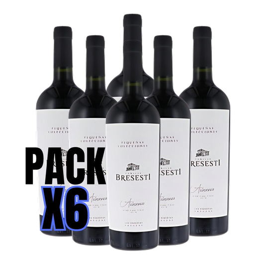 Vino Pequeñas Colecciones Bresesti Arinarnoa pack x 6