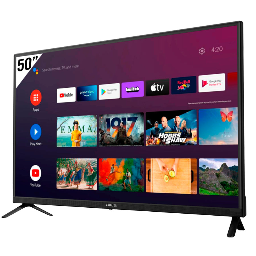 Tv Led Aiwa 50" Smart tv UHD 4K Google TV