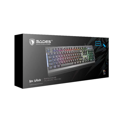 Teclado Gamer Sades RGB Neo Whistle