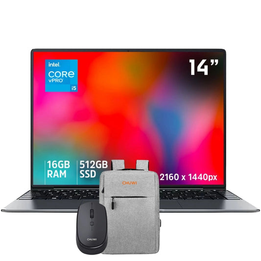 Notebook Chuwi 14" Corebook X i5 16GB 512GB W11 + Regalo