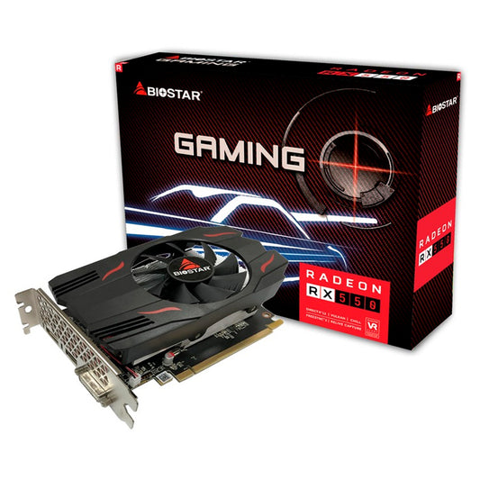 Tarjeta de video Biostar  RX550 4GB