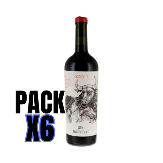 Pack vinos blend Bresesti corte 3 x 6 Botellas 750cc