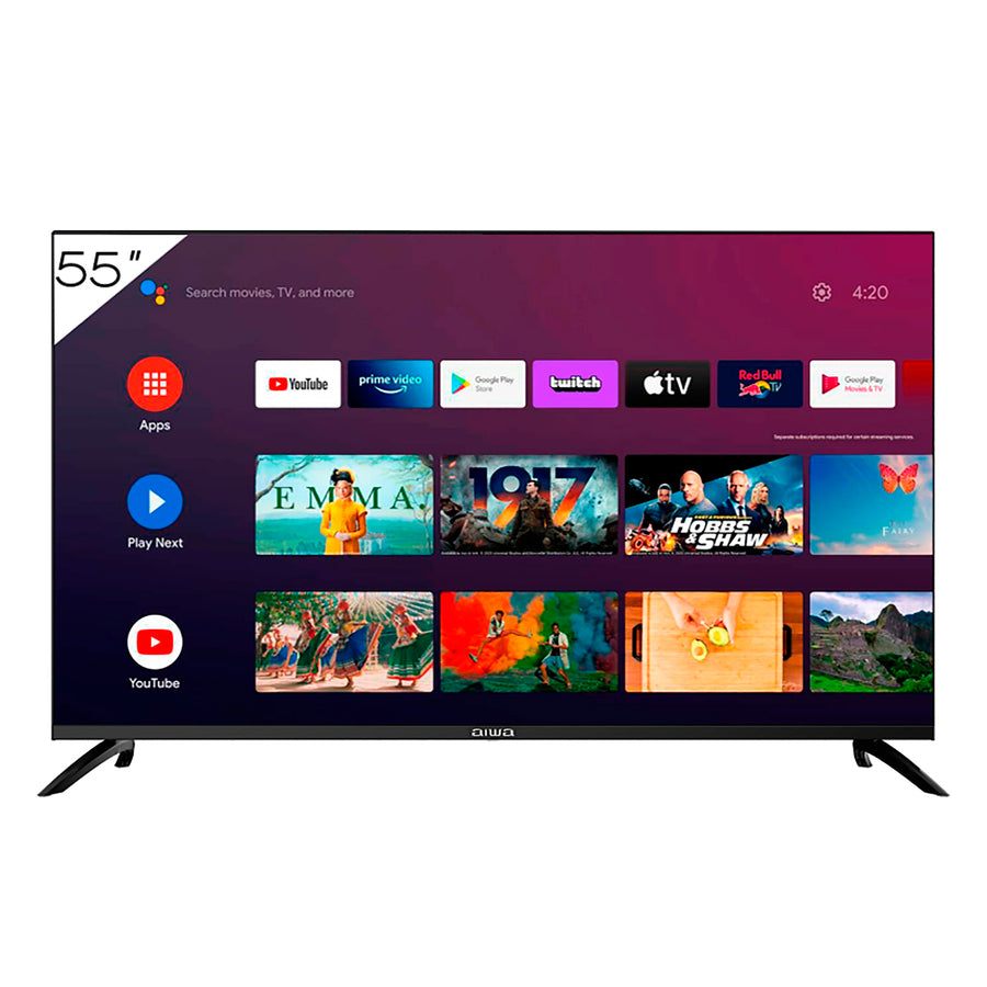 Tv Led Aiwa 55" Smart tv UHD 4K Google TV